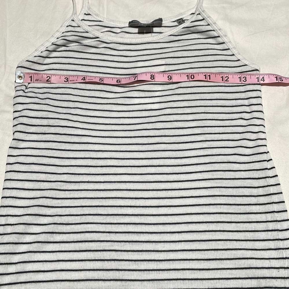 Vince Stripped Mini Dress - Picture 9 of 10